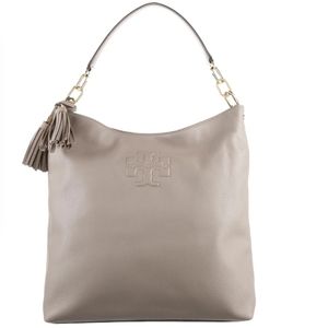 Tory Burch Grey Shoulder Bag